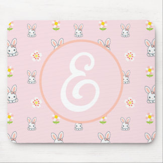 Mousepad Bunny Bloom Delight