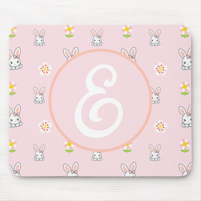 Mousepad Bunny Bloom Delight (Frente)