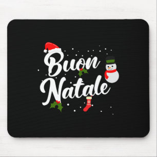 Mousepad Buon natale italiano christmas