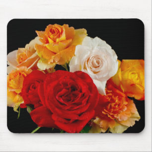 Mousepad Buquê cor-de-rosa