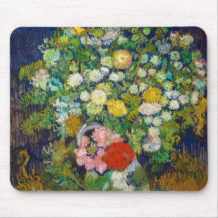 Mousepad Buquê das Flores em um Vaso, Van Gogh