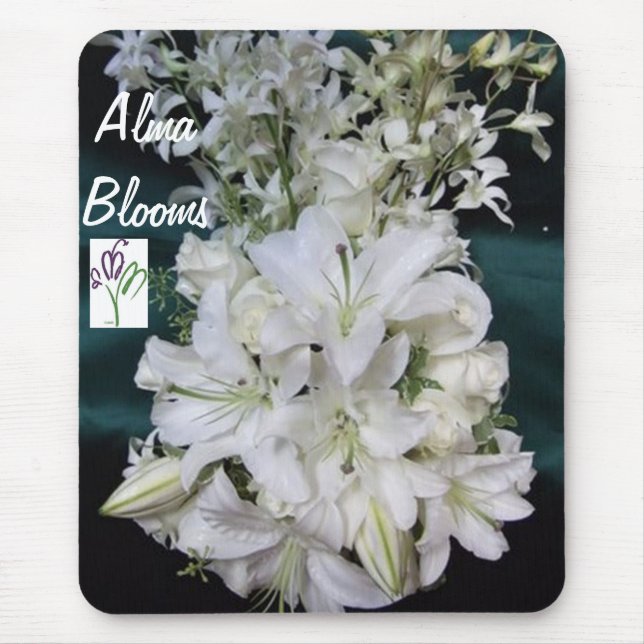 Mousepad Buquê de casamento (Frente)