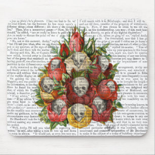 Mousepad Buquê de crânios