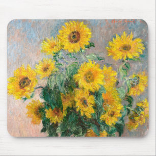 Mousepad Buquê de girassóis por Monet Impressionist