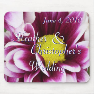 Mousepad Buquê roxo