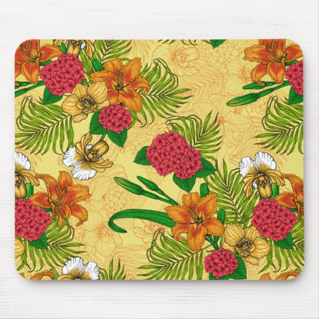 Mousepad Buquê tropical (Frente)
