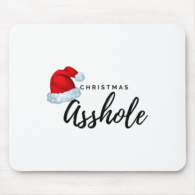 Mousepad Buraco de Natal Adulto (Frente)