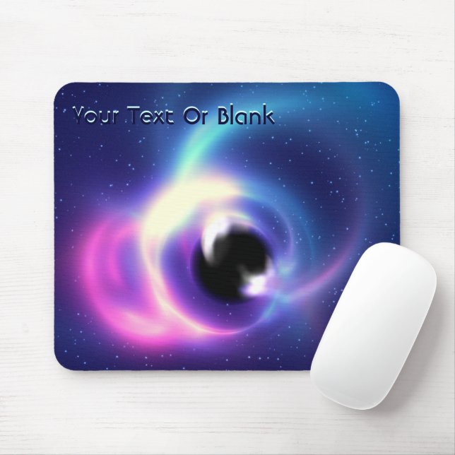 Mousepad Buraco Negro (Com mouse)