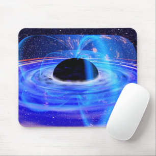 Mousepad Buraco Negro Azul da NASA