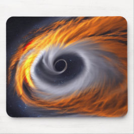 Mousepad Buraco Preto no Bloco de Mouse Espacial