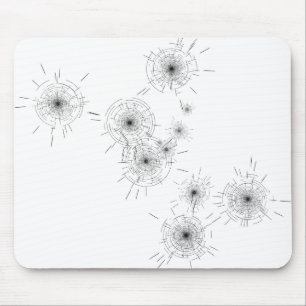 Mousepad Buracos de bala