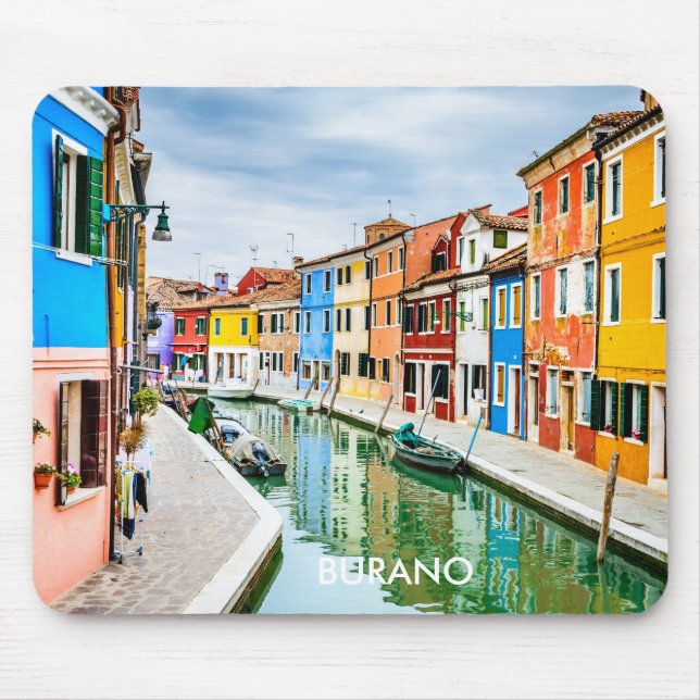 Mousepad Burano, Itália (Frente)