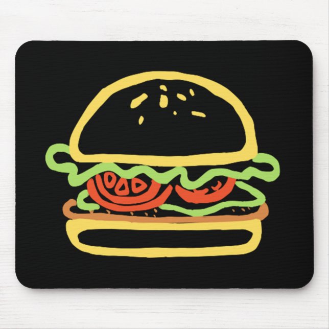 MOUSEPAD BURGER HAMBURGER (Frente)
