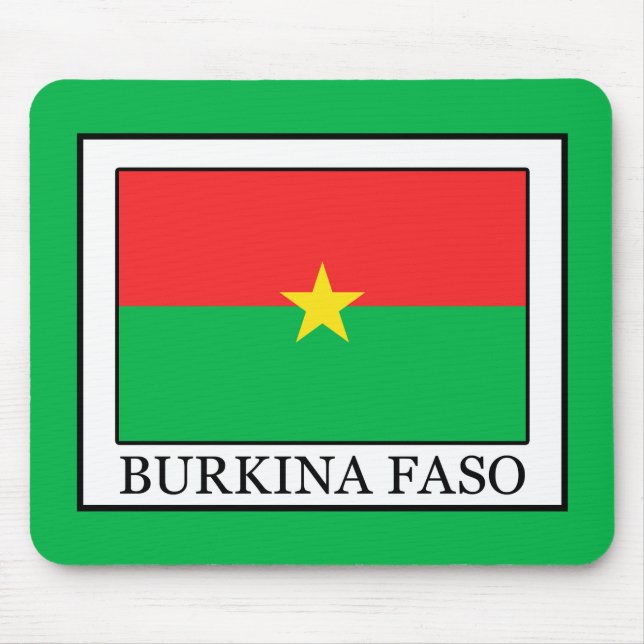Mousepad Burkina Faso (Frente)