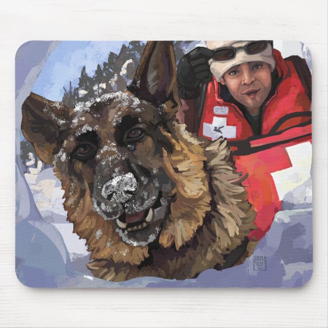 Mousepad Busca e Resgate (Frente)