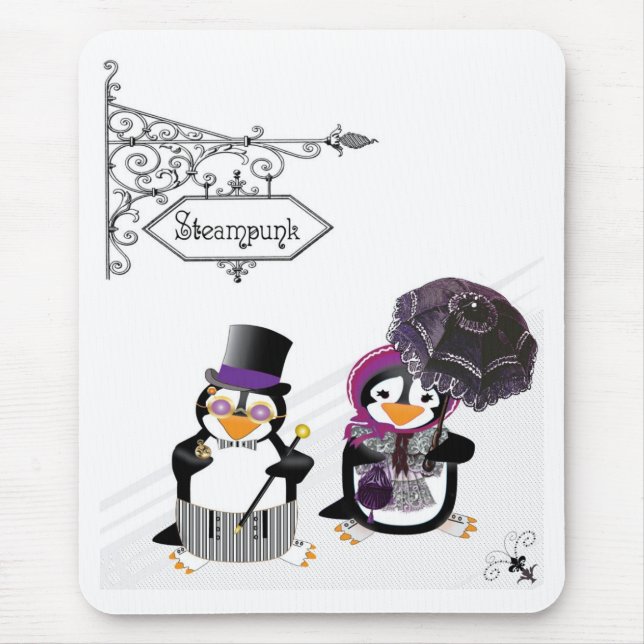 Mousepad Busepad-de-pinguim (Frente)