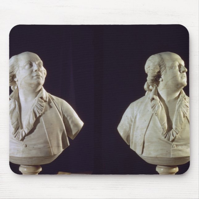 Mousepad Busto do retrato de Giuseppe Balsamo (1743-95), (Frente)