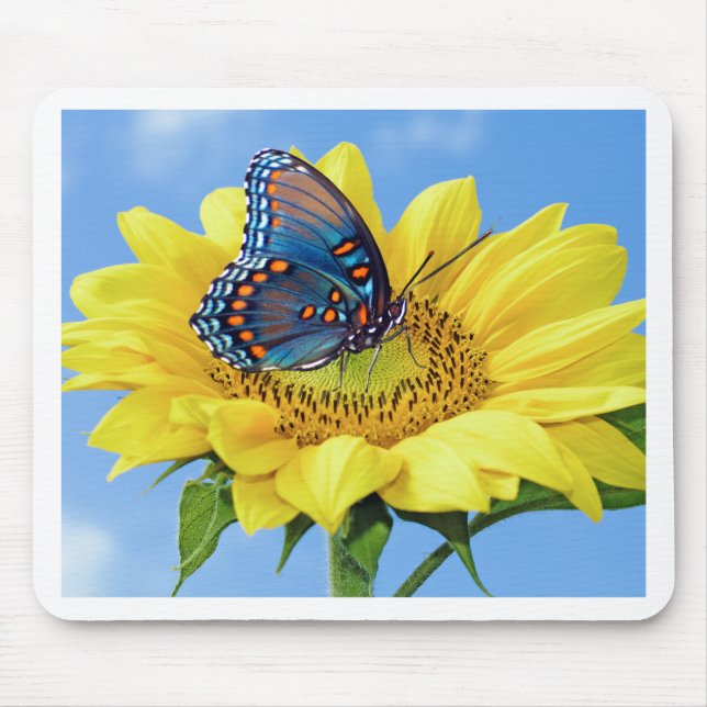 Mousepad butterfly_flower_mousepad (Frente)