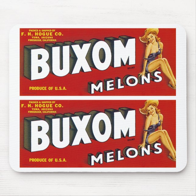 Mousepad Buxom Mellons (Frente)
