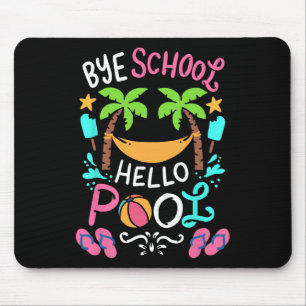 Mousepad Bye School Beach T Ball Tee Hammock