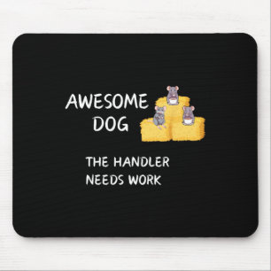Mousepad Byrn Hunt - Café - Manipulador De Cachorros Incrív