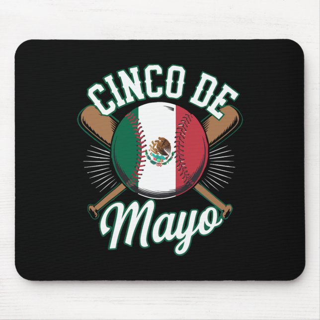 Mousepad Bysebyll Cinco De Mayo Bysebyll Mexicano  (Frente)