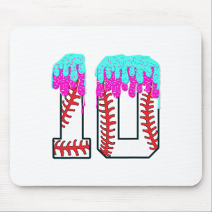 Mousepad Bysebyll Drip 10 Anos 10 Aniversário Boy Jersey