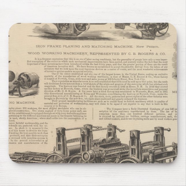 Mousepad C B Rogers e Companhia (Frente)