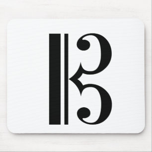 Mousepad C-Clef Alto Clef Tenor Clef Viola Music