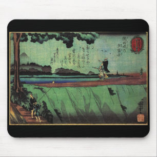 Mousepad C. de pintura japonês 1800's