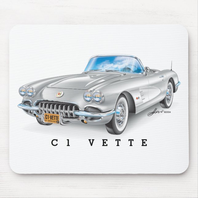 MOUSEPAD C-ONE AUTOMOBILE ART (Frente)