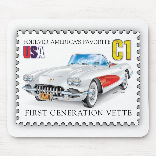 MOUSEPAD C-ONE AUTOMOBILE ART (Frente)