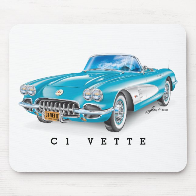 MOUSEPAD C-ONE AUTOMOBILE ART (Frente)