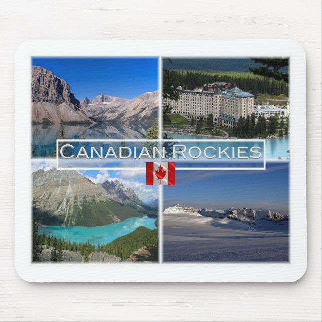 Mousepad CA Canada - Arco Lake - Banff National Park - (Frente)
