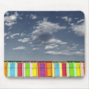 Mousepad Cabanas de banho coloridas