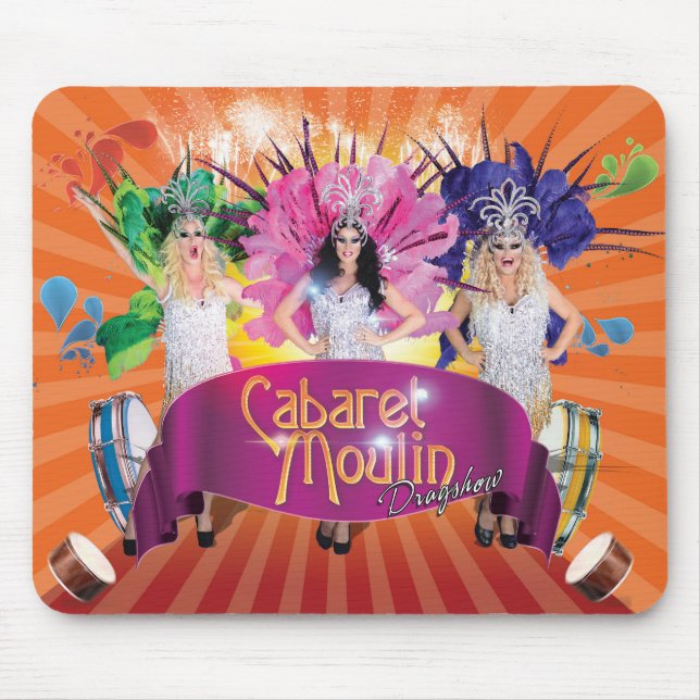 Mousepad Cabaret Moulin (Frente)