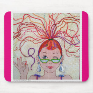 Mousepad Cabeça da linha! tapete do rato