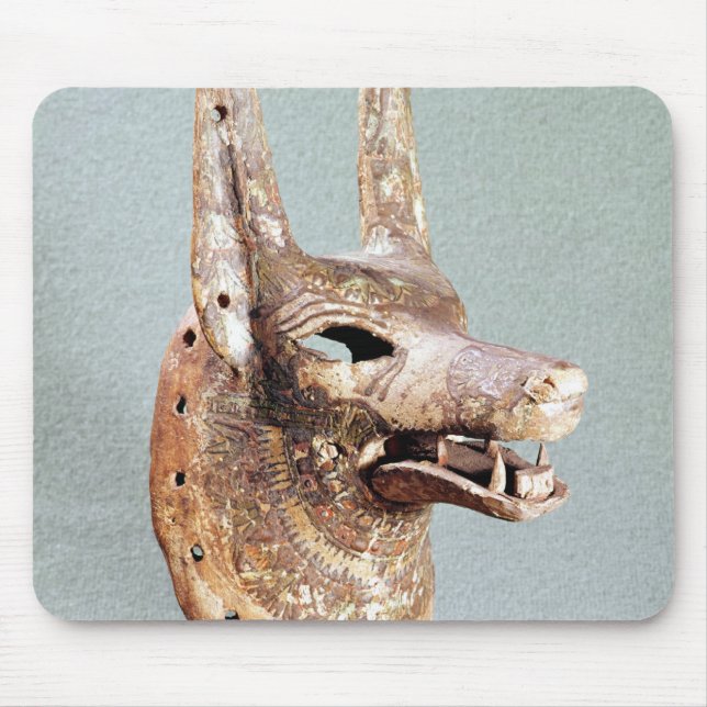 Mousepad Cabeça de Anubis, com uma maxila articulada (Frente)
