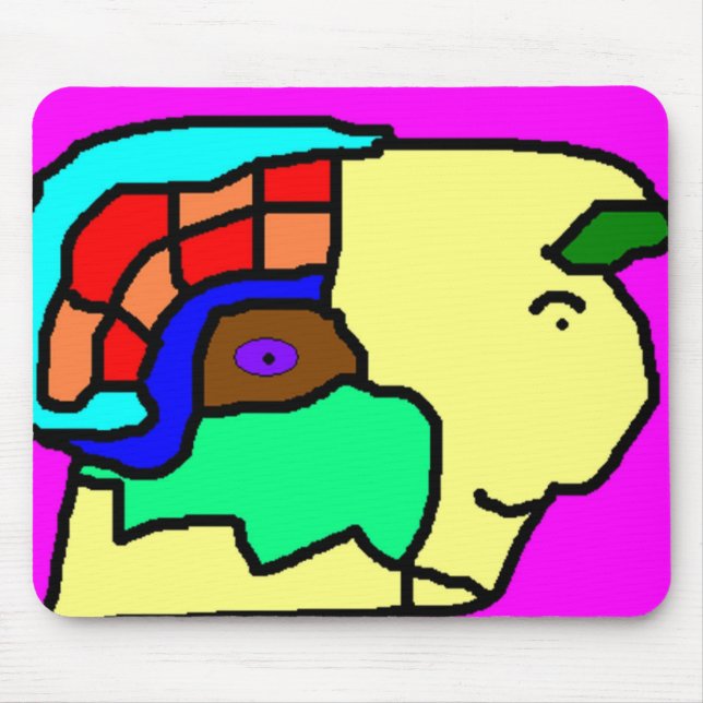 Mousepad Cabeça de Estátua (Frente)