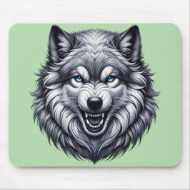 Mousepad Cabeça de Lobo Snarling