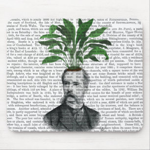 Mousepad Cabeça de Planta Aspidistra