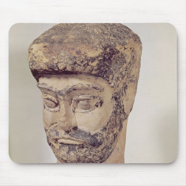 Mousepad Cabeça de um homem frisado, c.1800 BC (Frente)