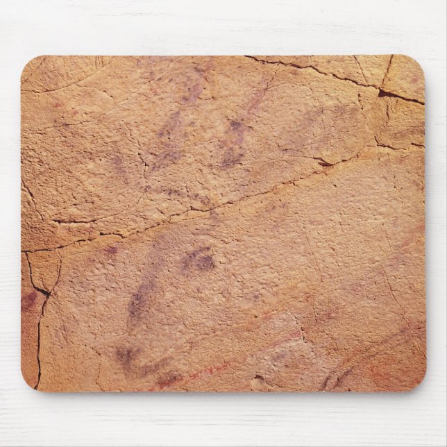 Mousepad Cabeça de um veado pequeno, das cavernas em (Frente)