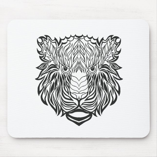 Mousepad Cabeça do tigre do estilo (Frente)