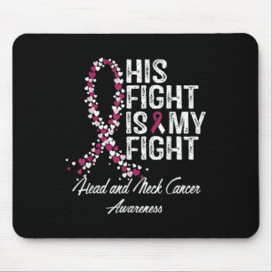 Mousepad Cabeça E Cancer De Pescoço Conscientes De Que Sua