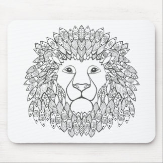Mousepad Cabeça inspirada do leão
