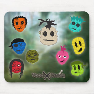 Mousepad Cabeças Voodoo ~ Pântano
