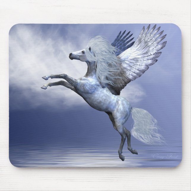 Mousepad Cabeçote Branco Pegasus (Frente)