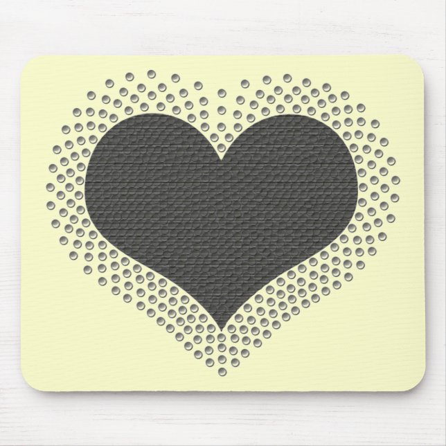 Mousepad Cabeçote Metálico, Cinza (Frente)