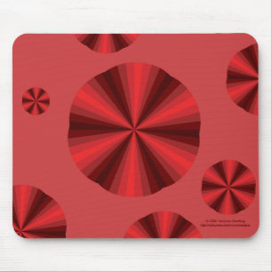 Mousepad Cabeçote Vermelho de Illusão Óptica